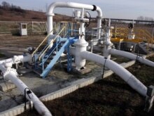 Poland -- Part of the Druzhba pipeline system in Plock, 08Jan2007
