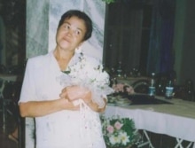 Turkmenistan - Ogulsapar Muradova at the wedding party of her son, Ashgabat, 2004