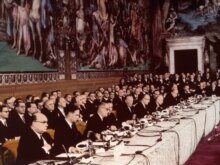 EU- Signing of the Treaty of Rome, 25Mar1957