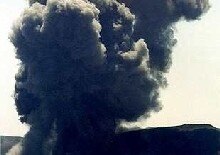 Kazakhstan - Kazakhstan's last nuclear weapons test, Semipalatinsk, 29 Jul. 2000