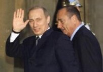 Putin hopes talks with Chirac will take French investment in Russia past the $905-million mark (CTK)