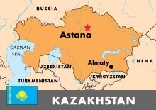 Kazakhstan - Map