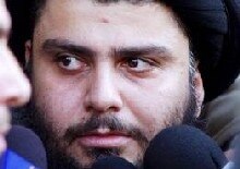 Syria/Iraq - Al-Sadr, Muqtada, Radical Iraqi Shi'ite cleric, Damascus, 6 Feb. 2006.