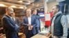 Архивска фотографија, премиерот Димитар Ковачевски и вицепремиерот за економски прашња Фатмир Битиќи во продавница во Прилеп 