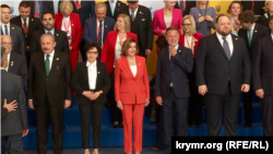 Групповое фото участников саммита «Крымской платформы». Хорватия, Загреб, 25 октября 2022 года