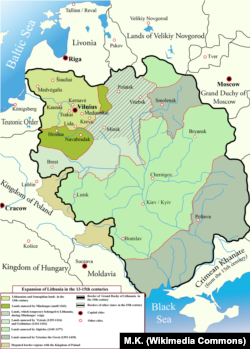 Литовська експансія в XIII-XV століттях