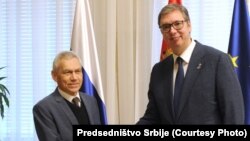 Александар Боцан-Харченко (лево) и Александар Вучиќ (архивска фотографија)