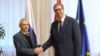 Ambasador Rusije u Beogradu Aleksandar Bocan Harčenko i predsednik Srbije Aleksandar Vučić, 5. novembar 2022.
