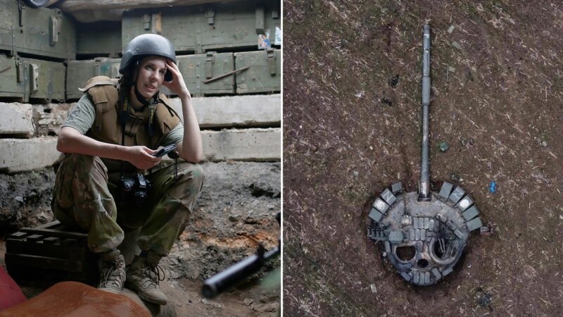 Ukrajinska vojnikinja iza upečatljivih fotografija invazije