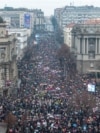 SERBIA- Protest against government policies, corruption and negligence