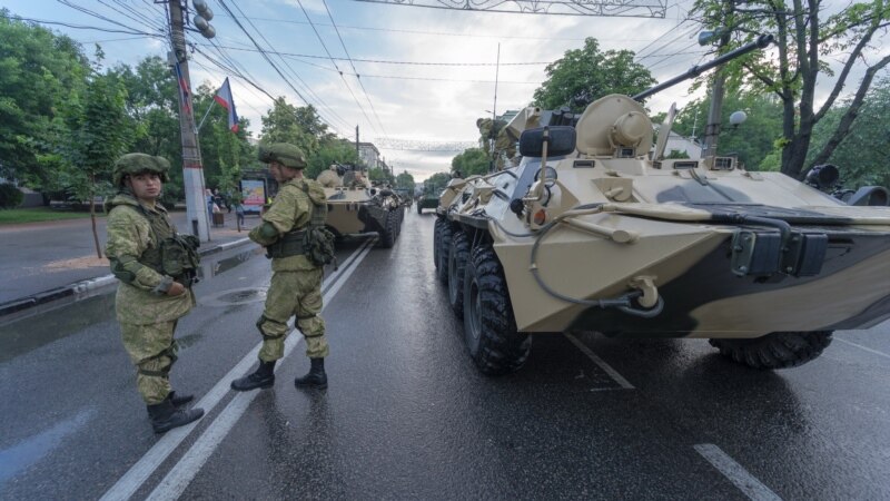 Военная техника на улицах Симферополя | Крымское фото дня