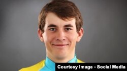 Astana Continental Team кәсіби велоспорт командасының мүшесі, допинг дауына ұрынған Артур Федосеев. Сурет команданың ресми сайтынан алынды.