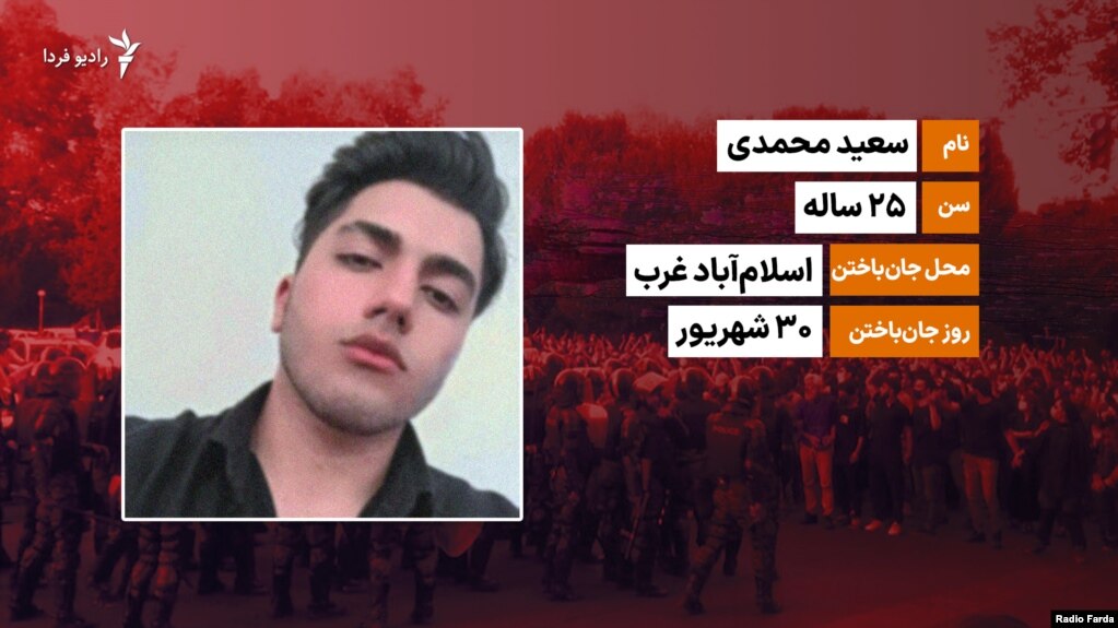 کشته‌شدگان در اعتراض‌های کرمانشاه