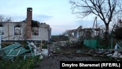 Зруйновані будинки на деокупованій частині Херсонщини, листопад 2022 року