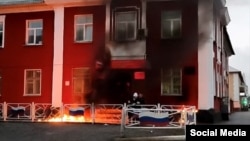 Пожежа у військкоматі в Кемерові (ілюстративне фото)