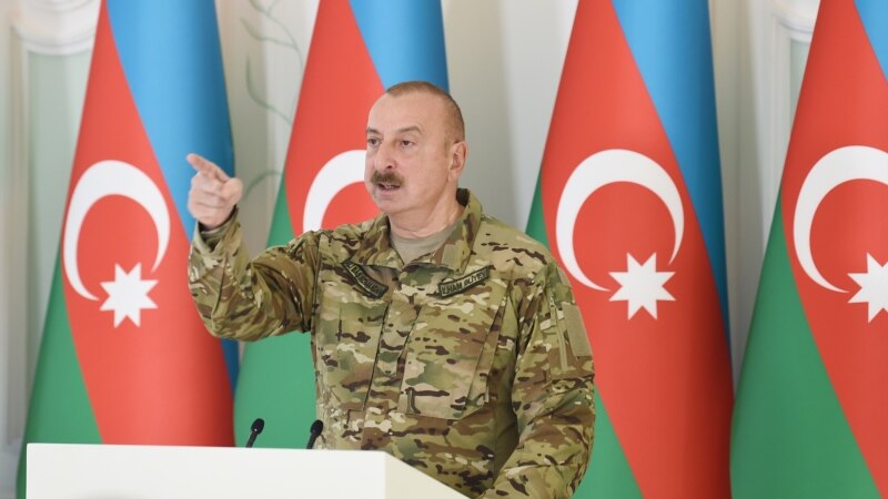 Prezident Əliyev: 'Erməni silahlı qüvvələri Qarabağda nə gəzir?'