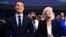 Jordan Bardella és Marine Le Pen a francia fővárosban 2022. november 5-én