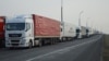 Колони вантажних автомобілів в окупованому Криму, ілюстраційне фото