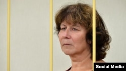 Ірина Цибаньова, фото з зали суду