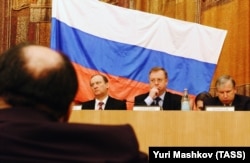 Николай Патрушев, Сергей Степашин и Виктор Черкесов, 2004