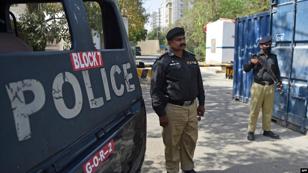 A spokesman said the police vehicle was on a routine patrol when it came under attack.