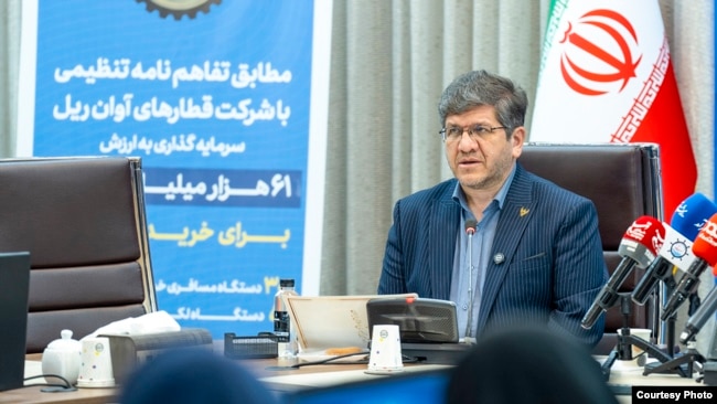 جبارعلی ذاکری، مدیرعامل شرکت راه‌آهن ایران