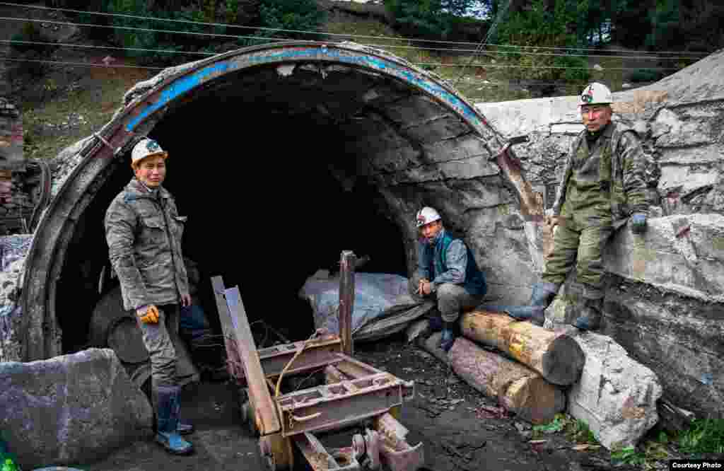 Вход в шахту.