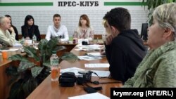 Пресс-конференция на тему «Местное население и переселенцы», приуроченная к годовщине оккупации Крыма