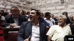 Kryeministri grek Alexis Tsipras në parlamentin grek