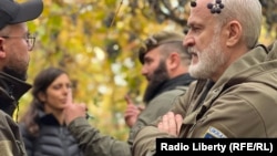 Ахмед Закаєв (праворуч), голова уряду республіки Ічкерія у вигнанні