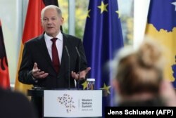 Olaf Scholz, cancelarul Germaniei, imagine din 3 noiembrie 2022