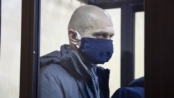 Уладзімер Кніга падчас суда. Фота «Вясны»