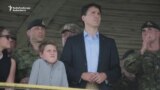 Canadian PM Trudeau Visits Troops In Ukraine