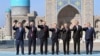 Президенты Кыргызстана, Казахстана, Турции, Узбекистана и Азербайджана, экс-президент Туркменистана и премьер-министр Венгрии 