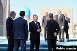 Саммит глав стран-участниц Организации тюркских государств (ОТГ) в Самарканде. Узбекистан, 11 ноября 2022 года