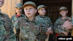 Ukraynada uşaqları müharibəyə hazırlaşdırırlar