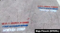 "Brigada Sever" bio je potpis na grafitima koji su se 13. novembra pojavili na severu Kosova. Njima se poziva na "otpor" vlastima Kosova u danima kada su predstavnici Srba izašli iz institucija.