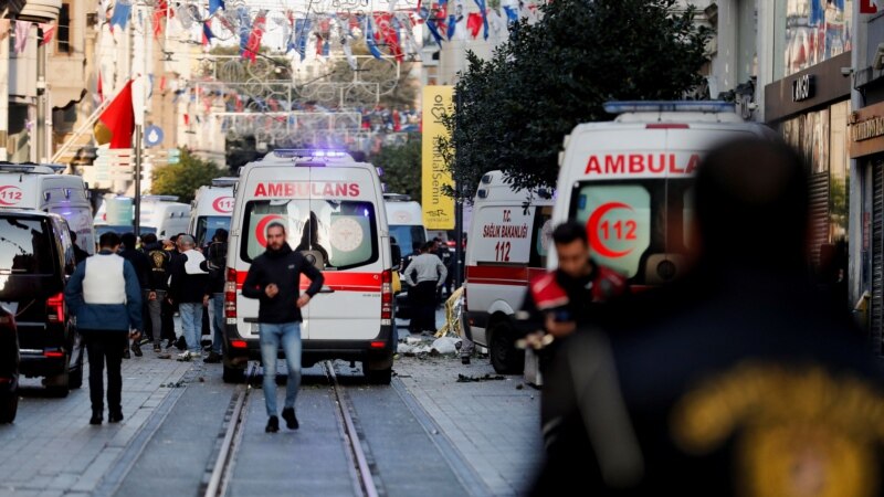 У цэнтры Стамбулу адбыўся выбух, ёсьць ахвяры