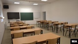 илустрација, празна училница