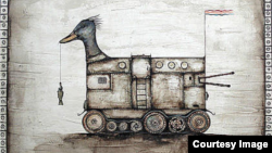 Картина Николая Федяева Duck tank