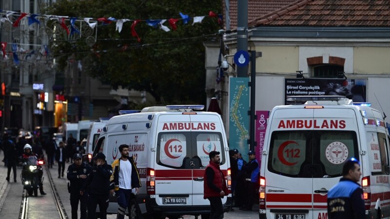 Stambulyň merkezindäki Istiklal gezim köçesinde 'bomba goýan aýal' tutuldy