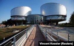 Здание Европейского суда по правам человека в Страсбурге. Франция, 2019 год