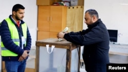 Голосование в Дейр-эль-Балахе, сектор Газа, 25 апреля 2026 года