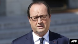 Франция президенті Франсуа Олланд.
