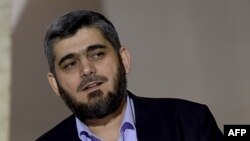 Mohammed Alloush, Syrian opposition negotiator and a member of Jaish Al-Islam, one of two groups Russia sought to blacklist at the UN