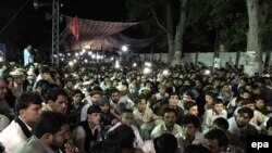 Pamje të protestave gjatë javës së kaluar në Parachinar