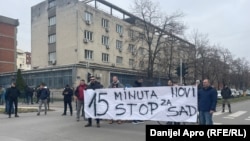 Protest u Novom Sadu, 13. decembar 2024.