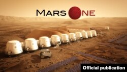 Мадэль касьмічнай станцыі для асваеньня Марса паводле праекту Mars One