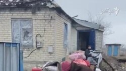 حملات راکتی ده ها خانه را در شرق اوکراین ویران کرده