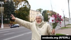 Sîmbăta, tradțional, este ziua protestului femeilor împotriva alegerilor prezidențiale, Minsk, 10 octombrie 2020